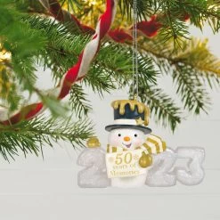 Hallmark -Hallmark 2023 With Snowman Keepsake Ornament 1999QXC5622 02