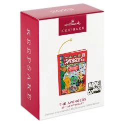 Hallmark Marvel Comics The Avengers 60th Anniversary Ornament -Hallmark Avengers Comic Book Keepsake Ornament 2099QXI7469 04