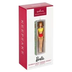 Hallmark Barbie™ Barbie's Best Friend, Midge™ Ornament -Hallmark Barbie Midge in Box Keepsake Ornament 1899QXI7009 04