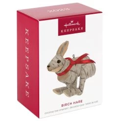 Hallmark Birch Hare Ornament -Hallmark Birch Wood Rabbit Keepsake Ornament 1599QGO2969 04