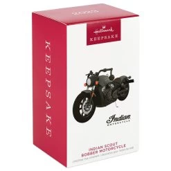 Hallmark Indian Motorcycle® Scout Bobber 2023 Metal Ornament 9 Hallmark Indian Motorcycle® Scout Bobber 2023 Metal Ornament -Hallmark Black Indian Motorcycle Keepsake Ornament 2199QXI6037 04
