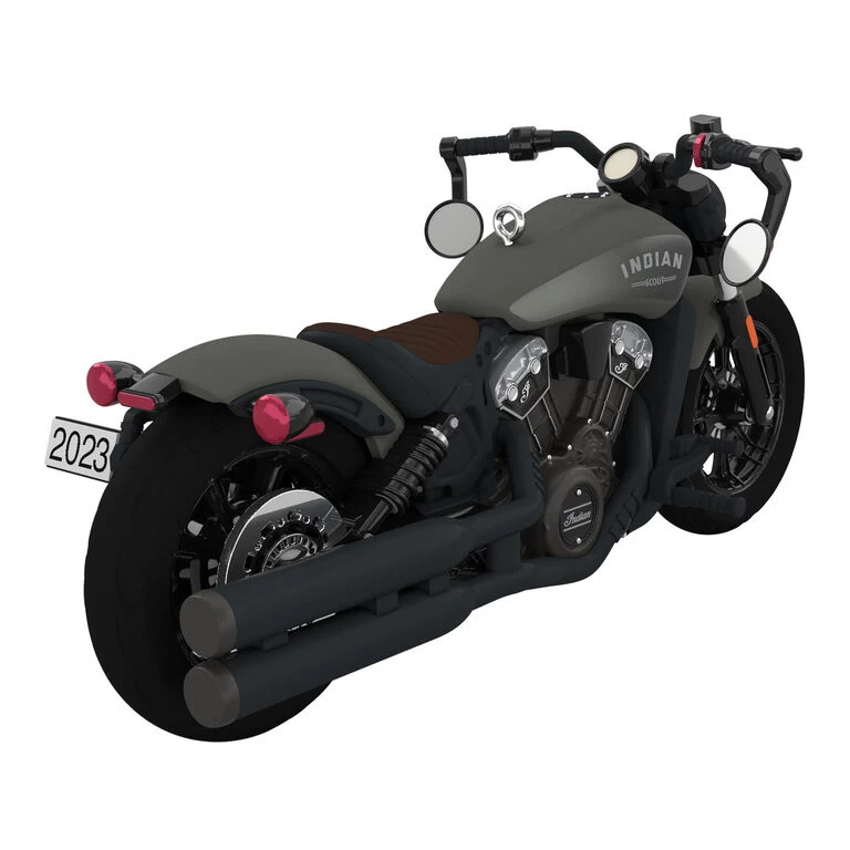 Hallmark Indian Motorcycle® Scout Bobber 2023 Metal Ornament 6 Hallmark Indian Motorcycle® Scout Bobber 2023 Metal Ornament - Image 6