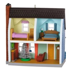 Hallmark Nostalgic Houses And Shops Special Edition 2023 Ornament -Hallmark Blue Clapboard House Keepsake Ornament 2599QXE3309 06