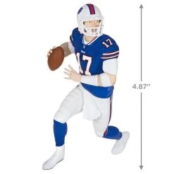 Hallmark NFL Buffalo Bills Josh Allen Football Legends Ornament -Hallmark Buffalo Bills Josh Allen Keepsake Ornament 2299QXR8247 03