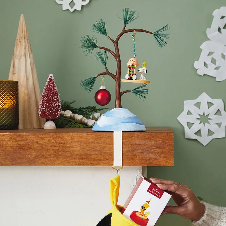 Hallmark The Peanuts® Gang A Charlie Brown Christmas Ornament And Stocking Hanger 2 Hallmark The Peanuts® Gang A Charlie Brown Christmas Ornament And Stocking Hanger - Image 2