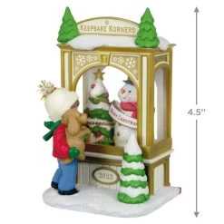 Hallmark Christmas Window 2023 Exclusive Ornament -Hallmark Christmas Window 2023 Exclusive Ornament 2299QXC5618 03