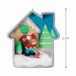 Hallmark Cookie Cutter Christmas Ornament -Hallmark Cookie Cutter Mouse Diorama Keepsake Ornament 1799QXR8067 03