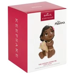 Hallmark Disney Moana The Ocean Chose Me Porcelain Ornament -Hallmark Disney Baby Moana Keepsake Ornament 2499QXD6627 04