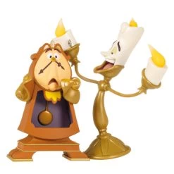 Hallmark Disney Beauty And The Beast Lumiere And Cogsworth Ornament