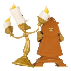 Hallmark Disney Beauty And The Beast Lumiere And Cogsworth Ornament -Hallmark Disney Lumiere and Cogsworth Keepsake Ornament 2499QXE3277 06