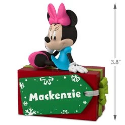 Hallmark Disney Minnie Mouse Christmas Present Personalized Ornament -Hallmark Disney Minnie Mouse Christmas Present Personalized Ornament 2499QHE1886B1 03