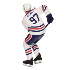 Hallmark NHL® Edmonton Oilers® Connor McDavid Ornament -Hallmark Edmonton Oilers Connor McDavid Keepsake Ornament 2299QXI7169 06
