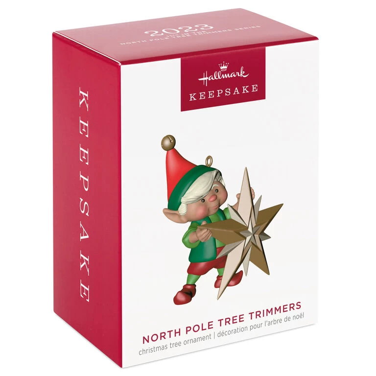 Hallmark North Pole Tree Trimmers Ornament 4 Hallmark North Pole Tree Trimmers Ornament - Image 4