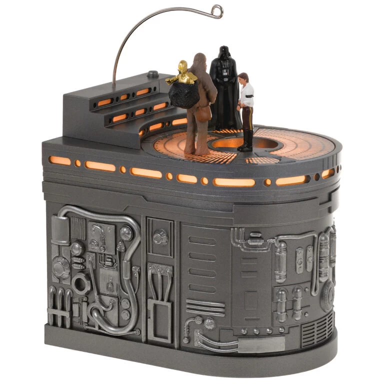 Hallmark Star Wars: The Empire Strikes Back™ Into The Carbon-Freezing™ Chamber Ornament With Light, Sound And Motion 7 Hallmark Star Wars: The Empire Strikes Back™ Into The Carbon-Freezing™ Chamber Ornament With Light, Sound And Motion - Image 7