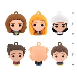 Mini Friends Shatterproof Hallmark Ornaments, Set Of 6 -Hallmark Friends Miniature Christmas Ornaments Set of 6 2HCM9229 03