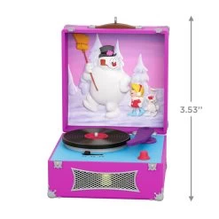Hallmark Frosty The Snowman™ Look At Frosty Go Ornament With Light And Sound -Hallmark Frosty the Snowman Record Player Keepsake Ornament 2499QXI6279 03
