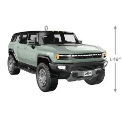 Hallmark 2024 GMC HUMMER EV™ 2023 Metal Ornament -Hallmark GMC Hummer EV Keepsake Ornament 2199QXI6027 03