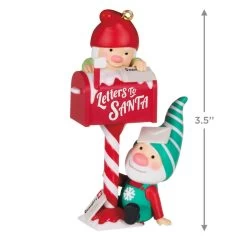 Hallmark Gnome For Christmas Ornament 8 Hallmark Gnome For Christmas Ornament -Hallmark Gnomes Mailing Letter to Santa Keepsake Ornament 1999QXR8109 03