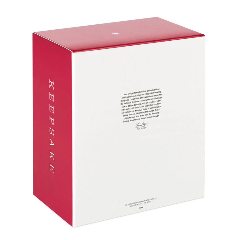 Hallmark Golden Wreath Metal Ornament And Stocking Hanger 5 Hallmark Golden Wreath Metal Ornament And Stocking Hanger - Image 5