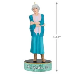 Hallmark The Golden Girls Dorothy Zbornak Ornament With Sound 8 Hallmark The Golden Girls Dorothy Zbornak Ornament With Sound -Hallmark Golden Girls Dorothy Zbornak Keepsake Ornament 2199QXI7209 03