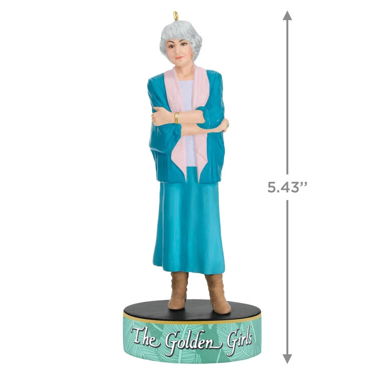 Hallmark The Golden Girls Dorothy Zbornak Ornament With Sound 3 Hallmark The Golden Girls Dorothy Zbornak Ornament With Sound - Image 3