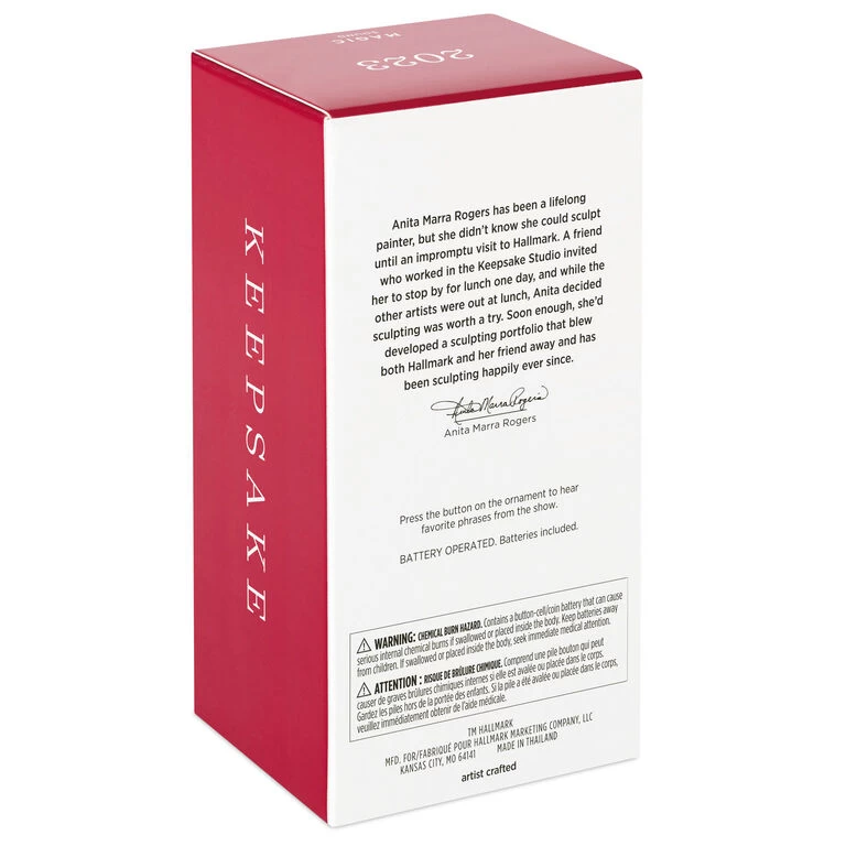 Hallmark The Golden Girls Dorothy Zbornak Ornament With Sound 5 Hallmark The Golden Girls Dorothy Zbornak Ornament With Sound - Image 5