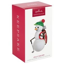 Hallmark Jolly Golfer 2023 Ornament -Hallmark Golf Ball Snowman Keepsake Ornament 1899QGO2939 04