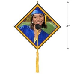Hallmark Graduation Cap Photo Personalized Ornament -Hallmark Graduation Cap Photo Personalized Keepsake Ornament 2499QHE2120B3 03