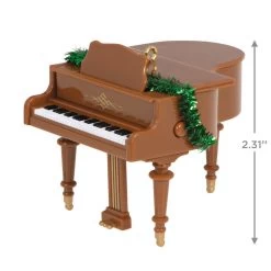 Hallmark O Holy Night Musical Ornament -Hallmark Grand Piano Musical Keepsake Ornament 2099QSM7849 03