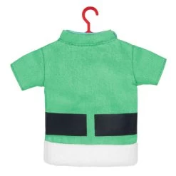 Hallmark The Gift Of Caring 2023 Fabric Ornament -Hallmark Green Scrubs Shirt Keepsake Ornament 1399QGO2897 06