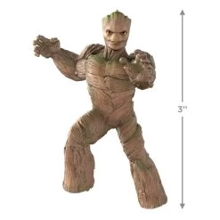 Hallmark Marvel Studios Guardians Of The Galaxy Vol. 3 Groot Ornament -Hallmark Guardians 3 Groot Keepsake Ornament 1999QXI7479 03