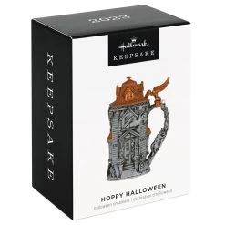 Hallmark Hoppy Halloween Beer Stein 2023 Ornament -Hallmark Halloween Beer Stein Keepsake Ornament 1799QFO5287 04