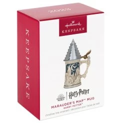 Hallmark Harry Potter™ Marauder's Map™ Mug Ornament -Hallmark Harry Potter Beer Stein Keepsake Ornament 1999QXI6257 04