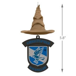 Harry Potter™ Sorting Hat Personalized Text Ornament, Ravenclaw™ 7 Harry Potter™ Sorting Hat Personalized Text Ornament, Ravenclaw™ -Hallmark Harry Potter Sorting Hat Personalized Ornament Ravenclaw 2499QHE1883B7 03