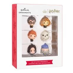 Mini Harry Potter™ And Friends Shatterproof Hallmark Ornaments, Set Of 6 -Hallmark Harry Potter and Friends Miniature Christmas Ornaments Set of 6 2HCM9230 04