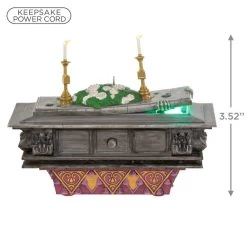 Hallmark Disney The Haunted Mansion Collection The Coffin In The Conservatory Ornament With Light And Sound -Hallmark Haunted Mansion Coffin Keepsake Ornament 4499QXD6757 03