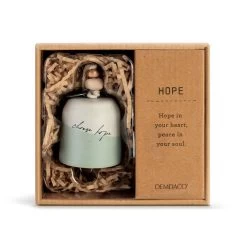 Demdaco Hope Mini Inspired Bell, 2.5" -Hallmark Hope Mini Inspired Bell 1008010013 03