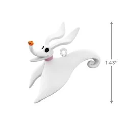 Hallmark Disney Tim Burton's The Nightmare Before Christmas Citizens Of Halloween Town Ornaments, Set Of 5 -Hallmark Jack Zero Wolfman Behemoth Clown Keepsake Ornaments 7499QFO5307 06