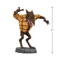 Hallmark Disney Tim Burton's The Nightmare Before Christmas Citizens Of Halloween Town Ornaments, Set Of 5 -Hallmark Jack Zero Wolfman Behemoth Clown Keepsake Ornaments 7499QFO5307 07