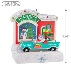 Hallmark Happy Holiday Parade Collection Joanne's Christmas Boutique Musical Ornament With Light 8 Hallmark Happy Holiday Parade Collection Joanne's Christmas Boutique Musical Ornament With Light -Hallmark Joannes Christmas Boutique Shop Keepsake Ornament 3499QGO2517 03