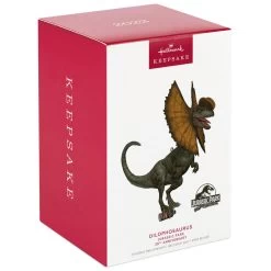 Hallmark Jurassic Park 30th Anniversary Dilophosaurus Ornament -Hallmark Jurassic Park Dilophosaurus Keepsake Ornament 1999QXI7207 04