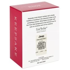 Hallmark The Car's The Star Jurassic Park 1992 Jeep Wrangler Metal Ornament 10 Hallmark The Car's The Star Jurassic Park 1992 Jeep Wrangler Metal Ornament -Hallmark Jurassic Park Jeep Keepsake Ornament 2199QXR8149 05