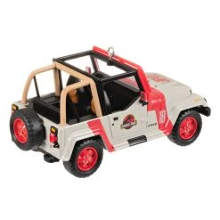 Hallmark The Car's The Star Jurassic Park 1992 Jeep Wrangler Metal Ornament 11 Hallmark The Car's The Star Jurassic Park 1992 Jeep Wrangler Metal Ornament -Hallmark Jurassic Park Jeep Keepsake Ornament 2199QXR8149 06