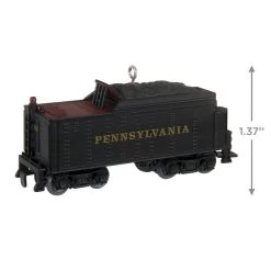 Hallmark Lionel® Pennsylvania K4 Tender Metal Ornament -Hallmark Lionel Trains Black Engine Keepsake Ornament 2199QXI6377 03
