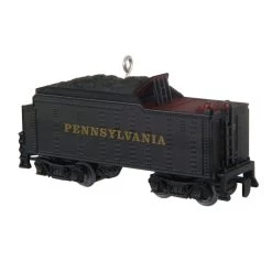 Hallmark Lionel® Pennsylvania K4 Tender Metal Ornament -Hallmark Lionel Trains Black Engine Keepsake Ornament 2199QXI6377 06