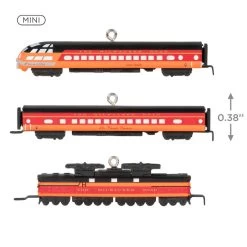 Hallmark Mini Lionel® Milwaukee Road EP-2 Passenger Ornaments, Set Of 3 -Hallmark Lionel Trains Milwaukee Road Cars Keepsake Ornaments 2299QXM9287 03