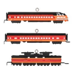 Hallmark Mini Lionel® Milwaukee Road EP-2 Passenger Ornaments, Set Of 3 -Hallmark Lionel Trains Milwaukee Road Cars Keepsake Ornaments 2299QXM9287 06