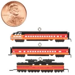 Hallmark Mini Lionel® Milwaukee Road EP-2 Passenger Ornaments, Set Of 3 -Hallmark Lionel Trains Milwaukee Road Cars Keepsake Ornaments 2299QXM9287 07