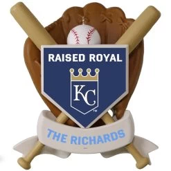 MLB Baseball Personalized Ornament, Royals™