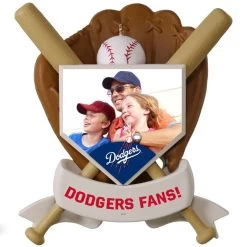 MLB Baseball Personalized Photo Ornament, Dodgers™ -Hallmark MLB Baseball Personalized Photo Ornament Dodgers 2499QHE1913B8 03